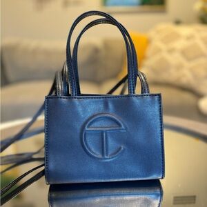 Telfar Small Shopping Bag - Navy
